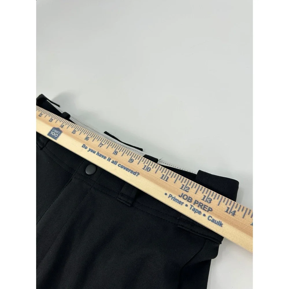 Adidas Climalite Baseball Pants Mens S Black Reinforced Knee Athletic Trouser